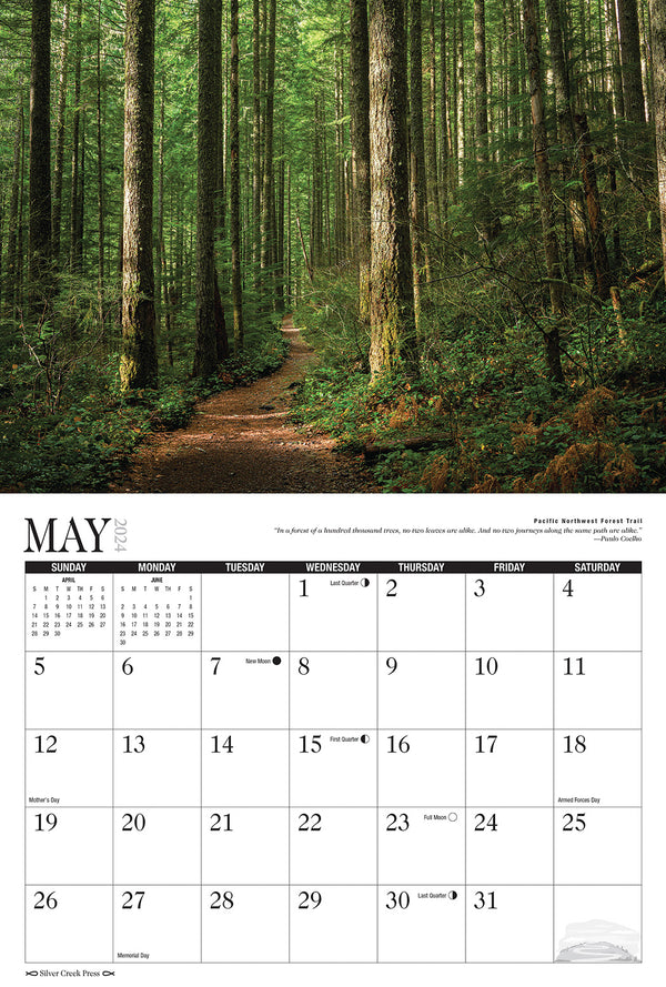 2024 Pathways Calendar Silver Creek Press