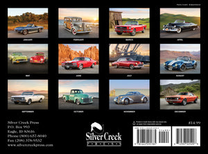 2025 Classic Cars Calendar