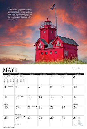 2025 Lighthouse Calendar "A Guiding Light"