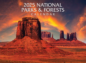 2025 National Parks & Forests Calendar